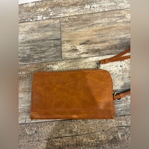 Joy Susan Rich Tan Crossbody Bag